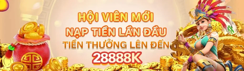 Thưởng nạp lần đầu vào tài khoản