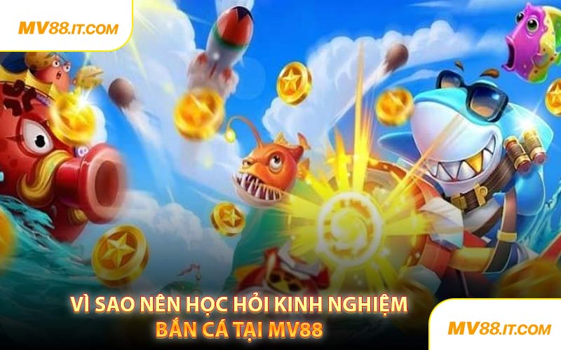 Vì Sao Nên Học Hỏi Kinh Nghiệm Bắn Cá Tại MV88
